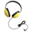 Califone International CAF2800YL Listening First Stereo Headphones Yellow, Price/EA