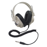 Califone International CAF2924AVP Monaural Headphone 5 Coiled Cord 50-12000 Hz