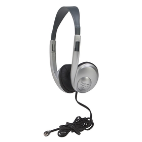 Califone International CAF3060AVS Multimedia Stereo Headphone Silver