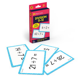 Brighter Child CD-0769677231 Division 0 To 12 Flash Cards