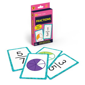 Brighter Child CD-0769677339 Fractions Flash Cards