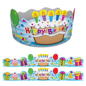 Carson Dellosa Education CD-101021-2 Birthday Crown (2 PK)