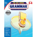 Carson Dellosa Education CD-104836 100 Plus Grammar Workbook Gr 3-4