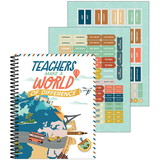 Carson Dellosa Education CD-105035 Lets Explore Teacher Planner Book