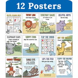 Carson Dellosa Education CD-106063 Mini Posters Decoding Strateges Set