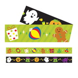 Carson Dellosa Education CD-108413 Halloween/Holiday Straight Borders, Two Sided