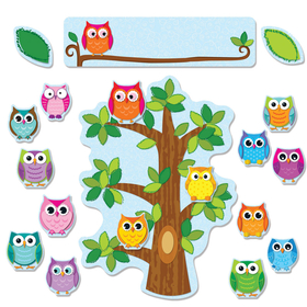 Carson-Dellosa CD-110226 Colorful Owls Behavior Bb Set