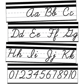 Carson-Dellosa CD-110411 Alphabet Line Cursive Mini Bb St Simply Stylish