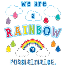 Carson-Dellosa CD-110416 We Are A Rainbow Of Possibilities Hello Sunshine Bb St