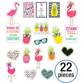 Schoolgirl Style CD-110466 Tropical Motivational Mini Bb Set, Simply Stylish