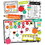 Schoolgirl Style CD-110499 Brights Calendar Bulletin Board Set, Black White & Stylish, Price/Set