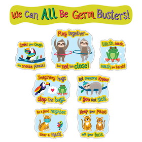 Carson Dellosa Education CD-110512 One World Germ Busters Bb Set