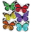 Carson-Dellosa CD-120563 Woodland Whimsy Butterflies Cutouts