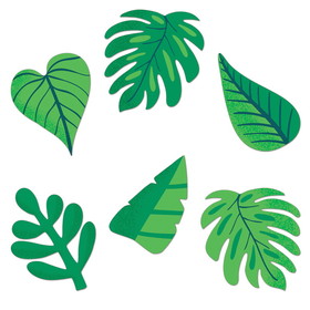Carson Dellosa Education CD-120593 One World Tropical Leaves 5In 36Pk, Cutouts