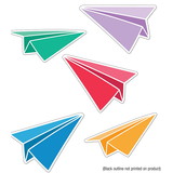 Carson Dellosa Education CD-120631 Happy Place Paper Airplane Cut-Outs