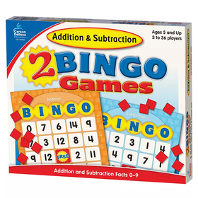 Carson-Dellosa CD-140038 Addition & Subtraction Bingo