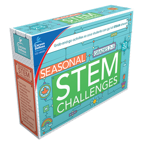 Carson-Dellosa CD-140351 Seasonal Stem Challenges Learning