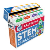 Carson Dellosa Education CD-140352 Stem Challenge Jr Learning Cards