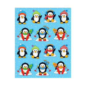Carson-Dellosa CD-168034 Penguins Shape Stickers 84Pk