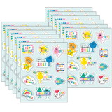 Carson Dellosa Education CD-168318-12 Happy Place Motiv Stickers (12 PK)