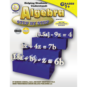 Carson-Dellosa CD-404020 Helping Students Understand Algebra 7& Up