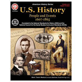 Carson-Dellosa CD-404264 Us History Middle Upper Grades Book