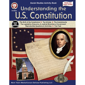 Carson-Dellosa CD-405014 Understanding Constitution Gr 5-12