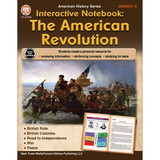 Mark Twain Media CD-405063 The American Revolution Book Gr 5-8, Interactive Ntbk