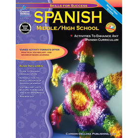 Carson-Dellosa CD-4301 Spanish Middle/High School