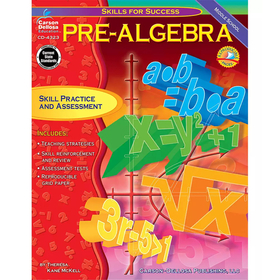 Carson-Dellosa CD-4323 Pre-Algebra Skill For Success