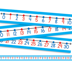 Carson-Dellosa CD-4421 Student Number Lines 30/Pk 22 X 1-1/2 Numbers 0-30