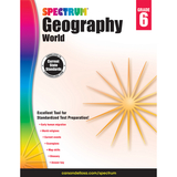 Carson-Dellosa CD-704661 Spectrum Geography World Gr 6