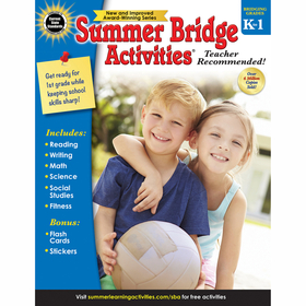 Carson-Dellosa CD-704696 Summer Bridge Activities Gr K-1