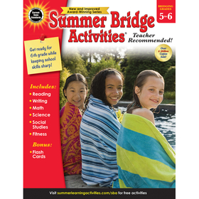 Carson-Dellosa CD-704701 Summer Bridge Activities Gr 5-6