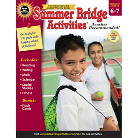 Carson-Dellosa CD-704702 Summer Bridge Activities Gr 6-7