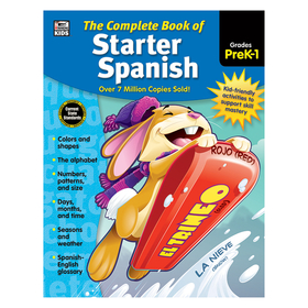 Carson-Dellosa CD-704928 Complete Book Of Starter Spanish