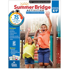 Carson Dellosa Education CD-705433 Summer Bridge Activitis Spanish K-1
