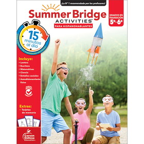 Carson Dellosa Education CD-705438 Summer Bridge Activitis Spanish 5-6