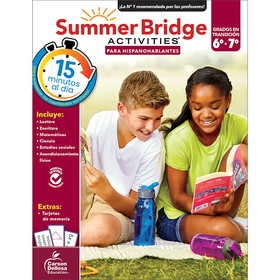 Carson Dellosa Education CD-705439 Summer Bridge Activitis Spanish 6-7