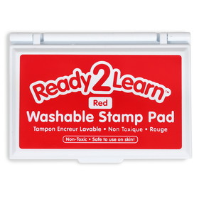 Ready 2 Learn CE-10047 Washable Stamp Pad Red