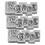 Ready 2 Learn CE-103-3 Stamp Set Coins Heads, 5 Per Set (3 ST)