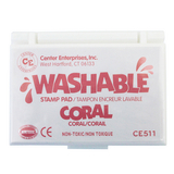 Center Enterprises CE-511 Stamp Pad Washable Coral