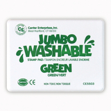 Center Enterprises CE-5503 Jumbo Stamp Pad Green Washable