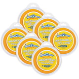 Ready 2 Learn CE-6601-6 Jumbo Circular Washable Pads, Yellow (6 EA)