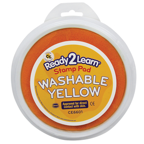 Center Enterprises CE-6601 Jumbo Circular Washable Pads Yellow Single