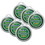 Ready 2 Learn CE-6603-6 Jumbo Circular Washable Pads, Green (6 EA)