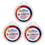 Ready 2 Learn CE-6646-3 Jumbo Circular Washable Pads, 6-In-1 Yel Rd Org Blk Blu & Pnk (3 EA)
