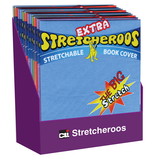 Charles Leonard CHL34516ST Bookcovers Stretcheroos 36St, Assorted Colors