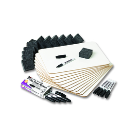 Charles Leonard CHL35040 Dry Erase Boards Magnetic Lapboard - Class Pack Plain/Plain