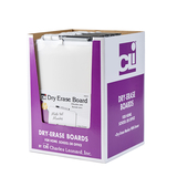 Charles Leonard CHL35210ST Dry Erase Boards With Frames 12Pk - Includes Marker W/ Eraser